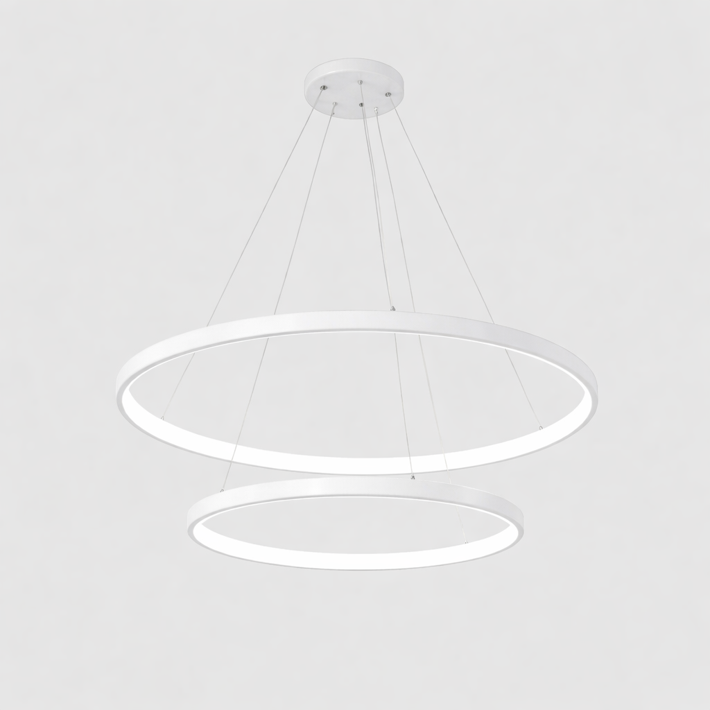 Modern LED Ring Chandelier Fixture | Zelnico