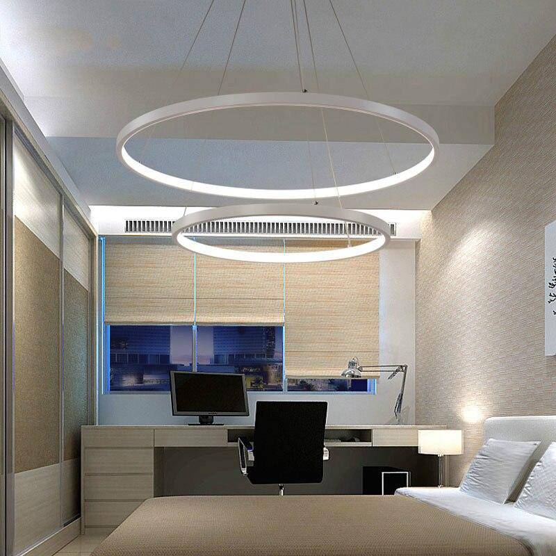 Modern LED Ring Chandelier Fixture | Zelnico