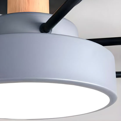 Modern LED Semi Flush Ceiling Light for Living Room | Lurexa