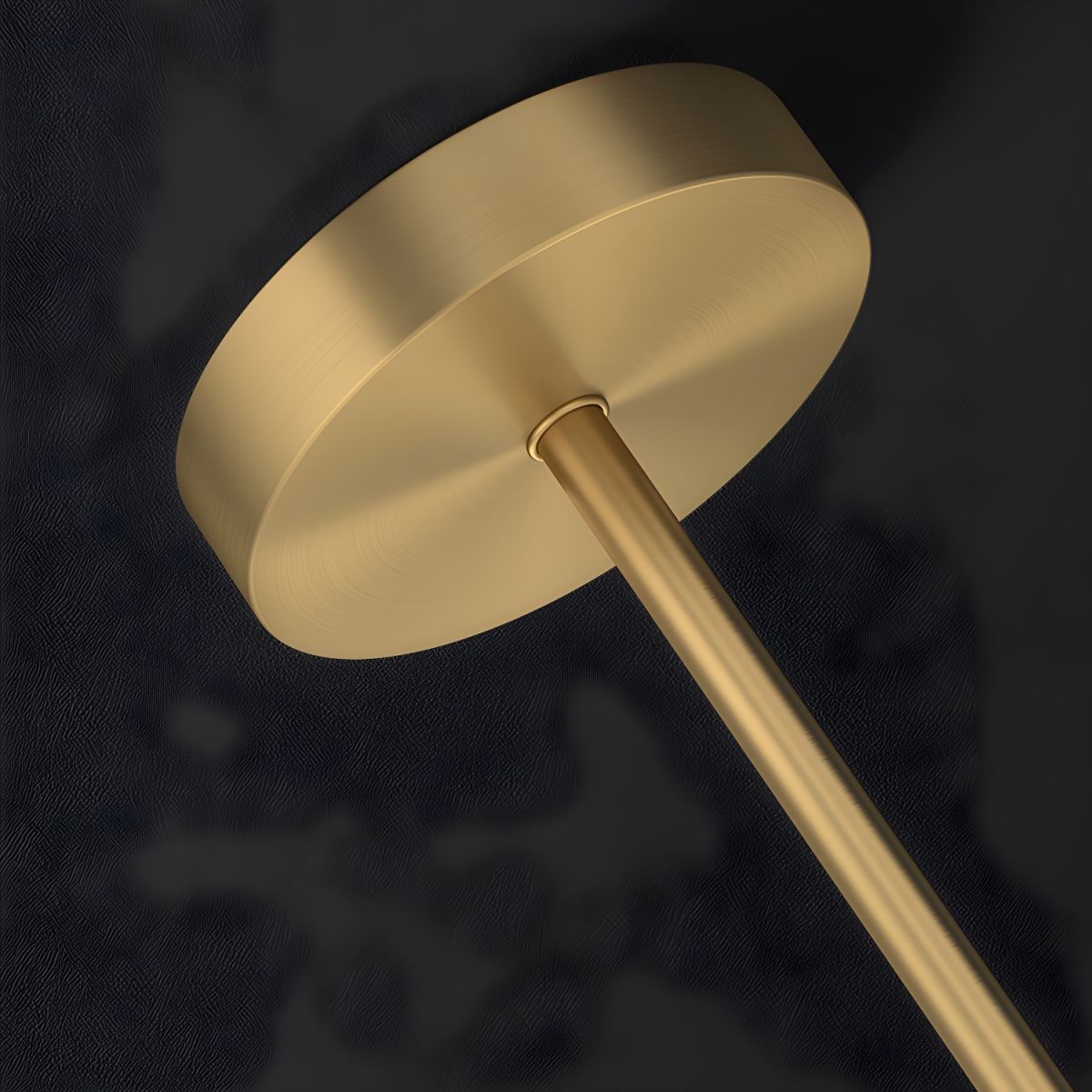 Modern LED Table Lamp with Linear Acrylic Shade | Porval