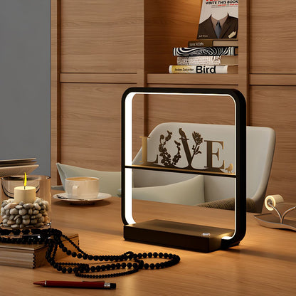 Modern LED Table Lamp with Wireless Charging | Lamura