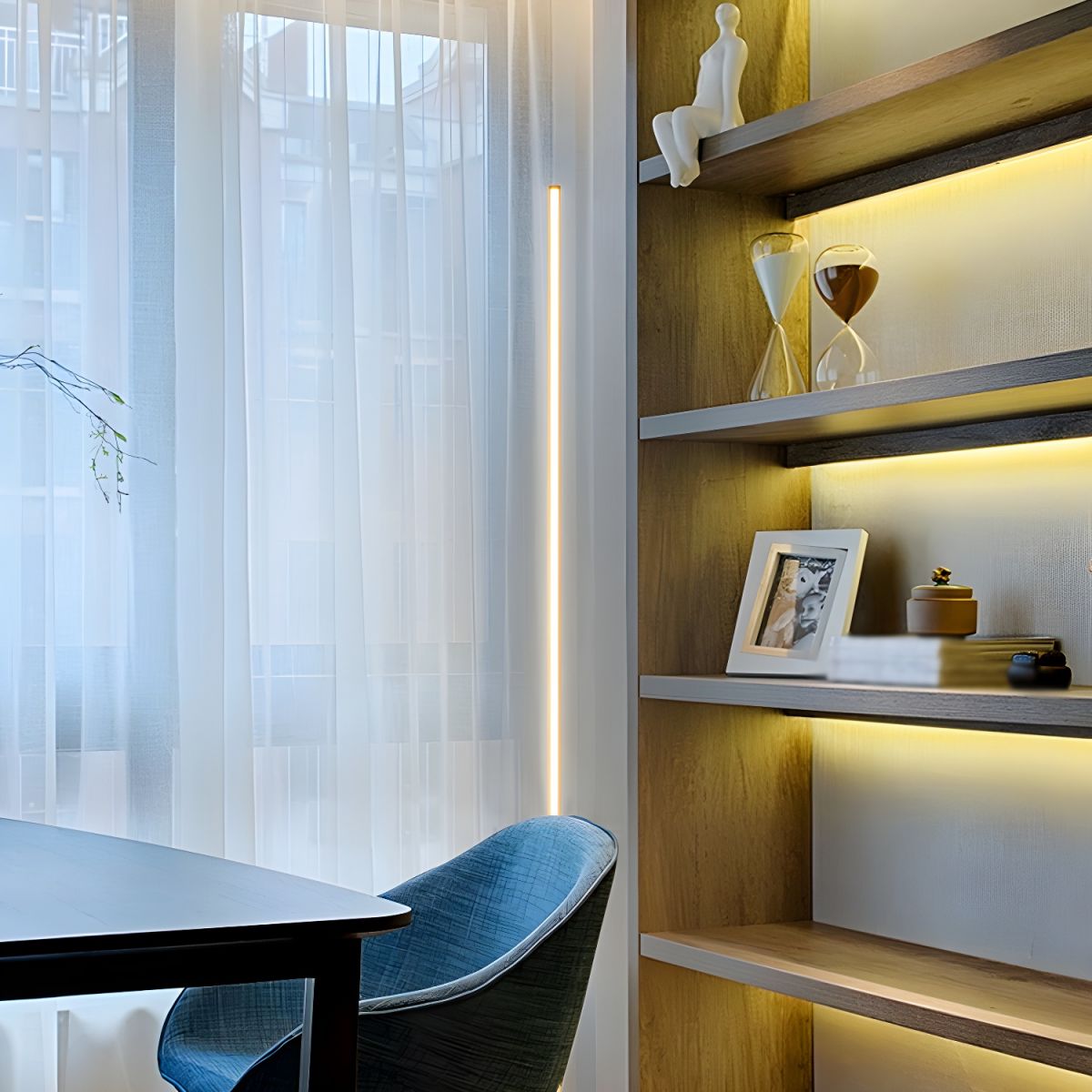 Modern Linear Metal Floor Lamp Design | Jelrixo