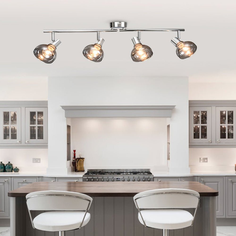 Modern Linear Track Light Curved Wall Sconce Flush Mount | Xavira