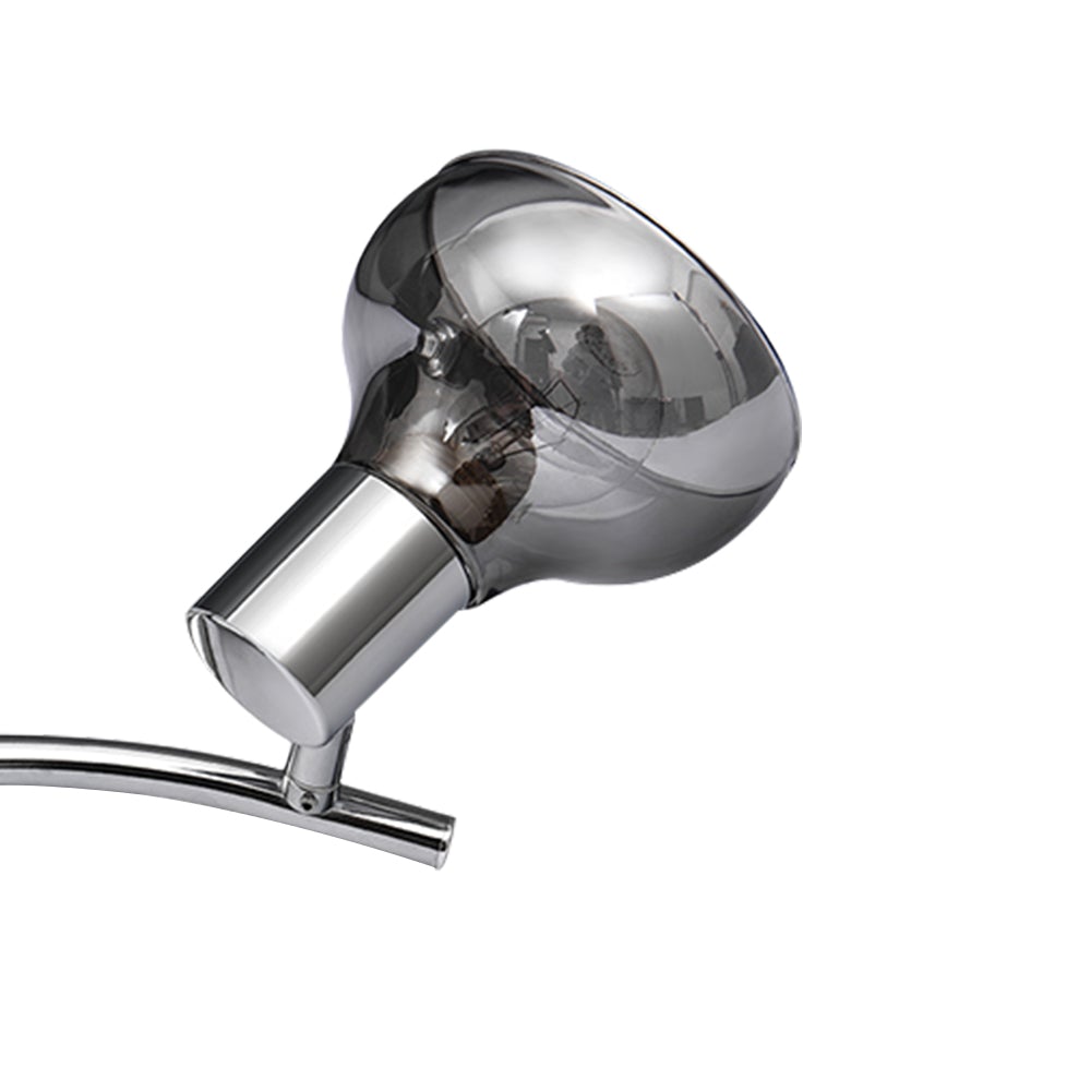 Modern Linear Track Light Curved Wall Sconce Flush Mount | Xavira