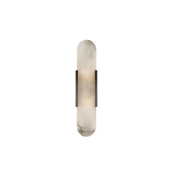Modern Marble Look Dimmable LED Wall Sconce | Sconiva