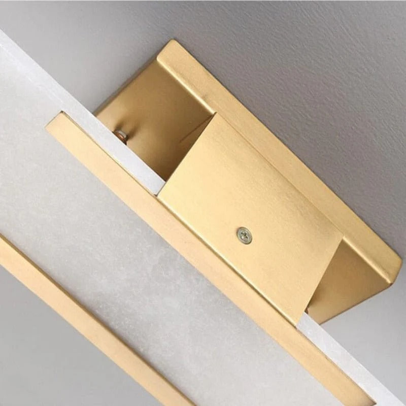 Modern Marble Look Dimmable LED Wall Sconce | Sconiva