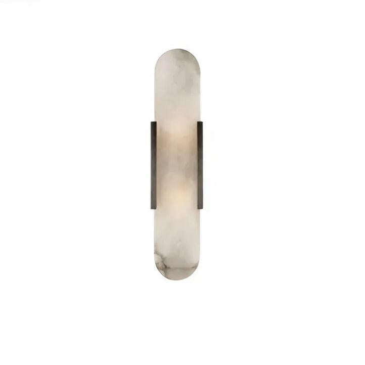 Modern Marble Look Dimmable LED Wall Sconce | Sconiva
