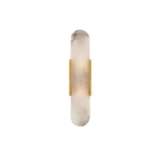 Modern Marble Look Dimmable LED Wall Sconce | Sconiva