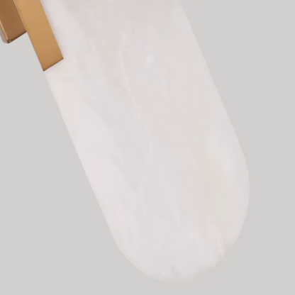 Modern Marble Look Dimmable LED Wall Sconce | Sconiva
