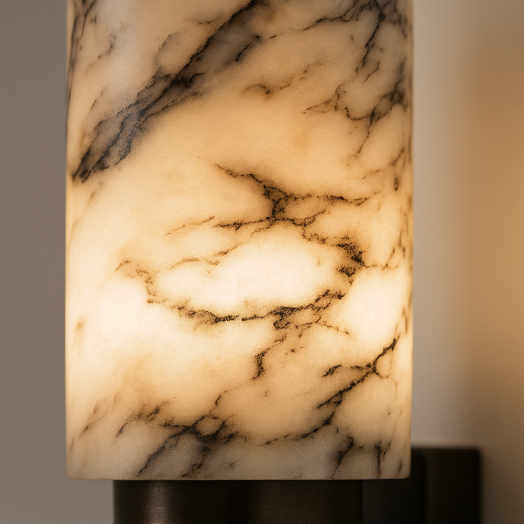 Modern Marble Stone LED Wall Light for Interiors | Marvelle