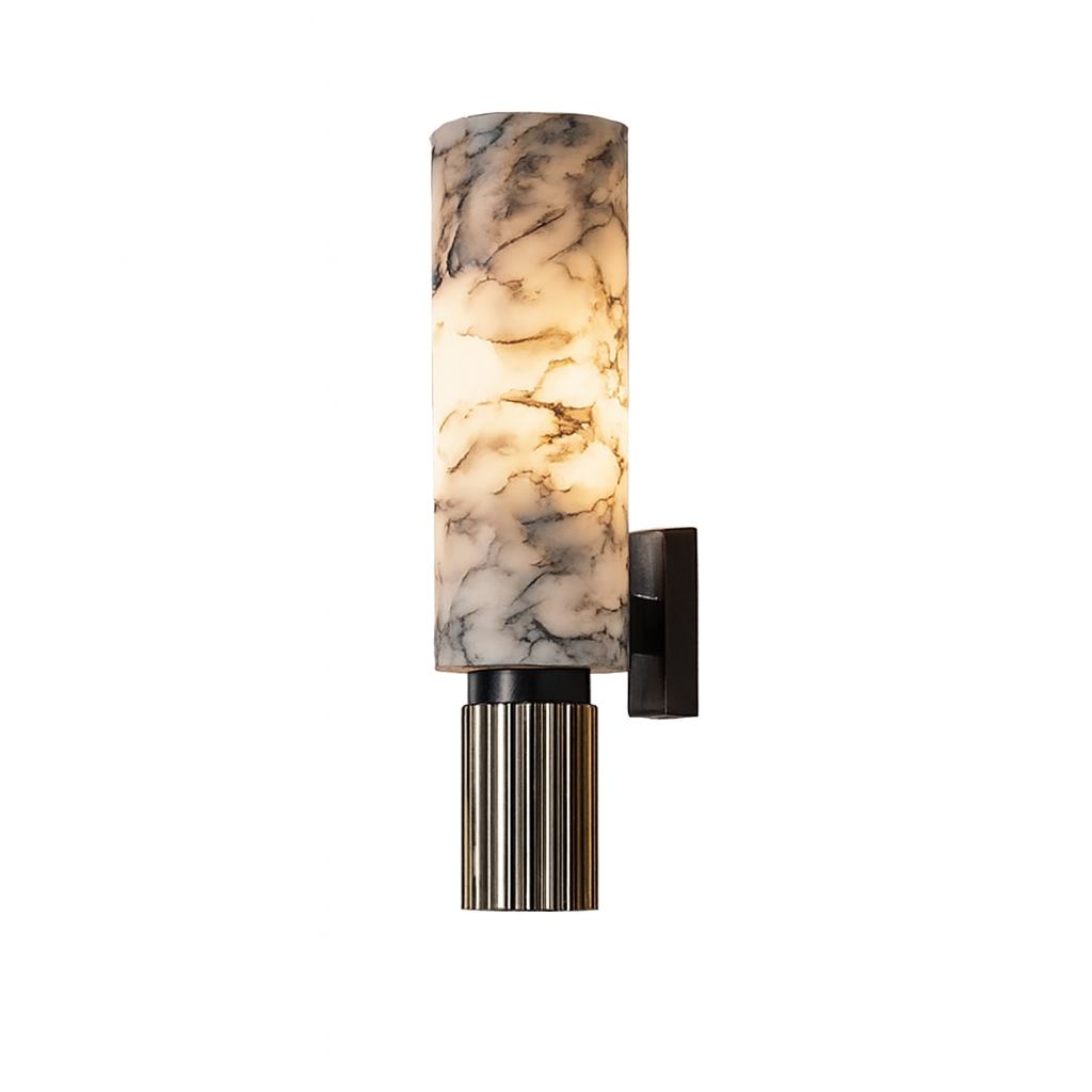 Modern Marble Stone LED Wall Light for Interiors | Marvelle