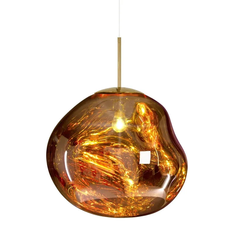 Modern Melt Acrylic Lava Style Pendant Light | Lumara
