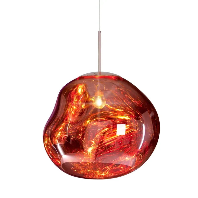 Modern Melt Acrylic Lava Style Pendant Light | Lumara