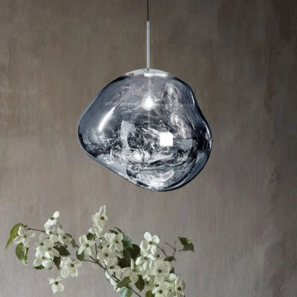 Modern Melt Acrylic Lava Style Pendant Light | Lumara