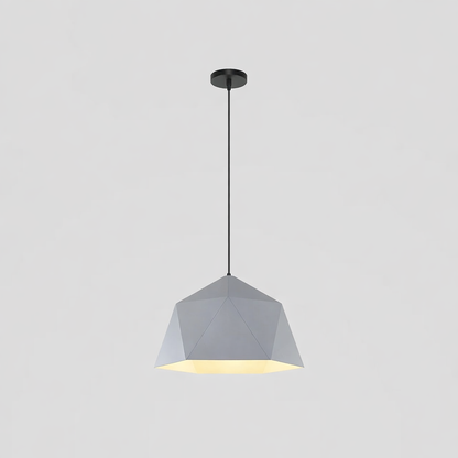Modern Metal Diamond Pendant Light for Interiors | Zanviro