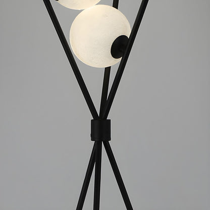 Modern Metal Floor Lamp With Ambient Lighting | Castira
