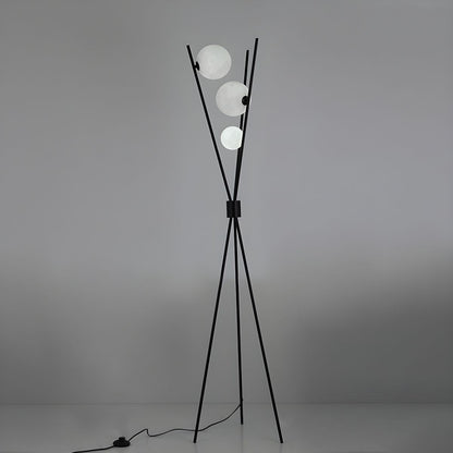 Modern Metal Floor Lamp With Ambient Lighting | Castira