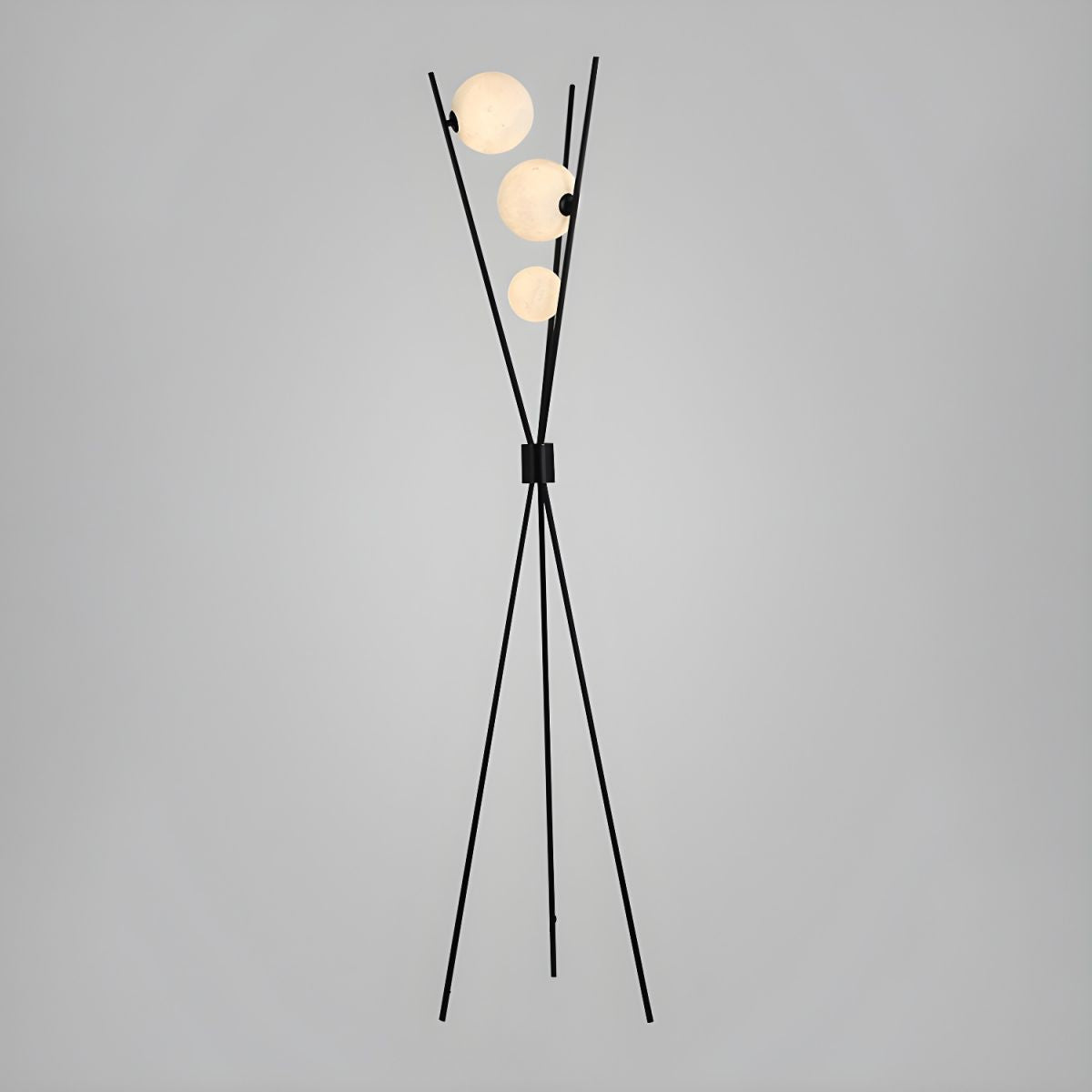 Modern Metal Floor Lamp With Ambient Lighting | Castira