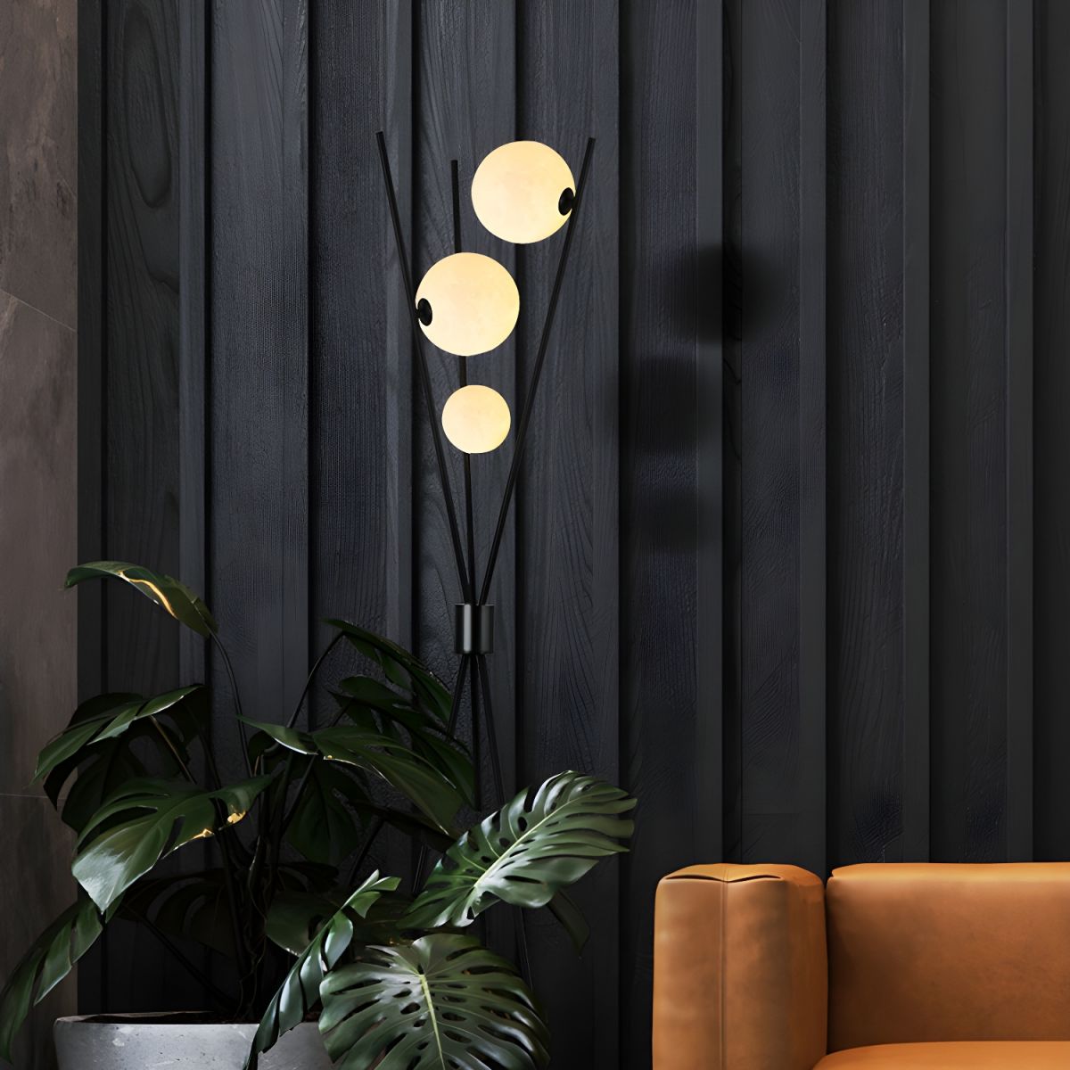 Modern Metal Floor Lamp With Ambient Lighting | Castira