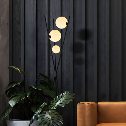 Modern Metal Floor Lamp With Ambient Lighting | Castira