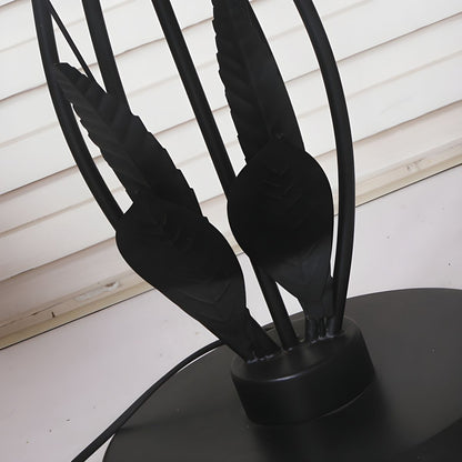 Modern Metal Floor Lamp with Acrylic Flower Shade | Noveska