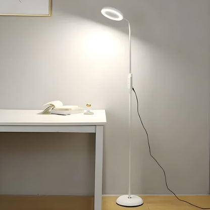 Modern Metal LED Floor Lamp with Adjustable Height | Norqel