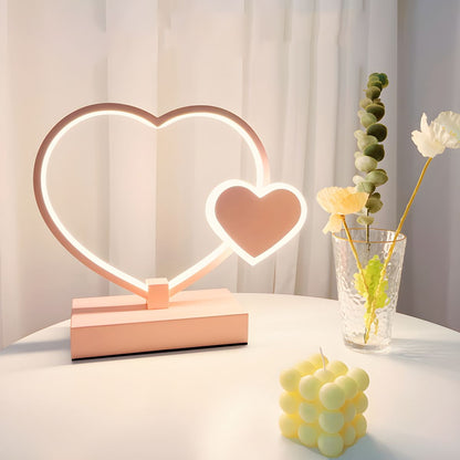Modern Metal LED Table Lamp for Bedroom | Lumira