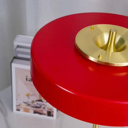 Modern Metal Shade Table Lamp with Acrylic Diffuser | Delore