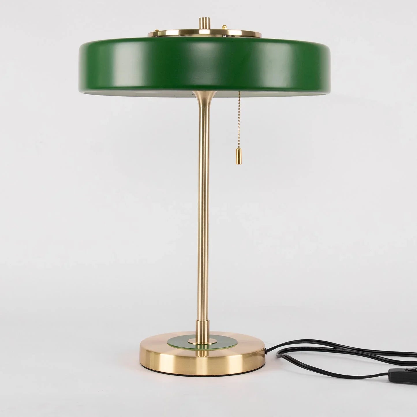 Modern Metal Shade Table Lamp with Acrylic Diffuser | Delore