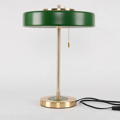 Modern Metal Shade Table Lamp with Acrylic Diffuser | Delore