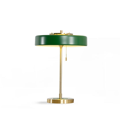 Modern Metal Shade Table Lamp with Acrylic Diffuser | Delore