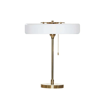 Modern Metal Shade Table Lamp with Acrylic Diffuser | Delore