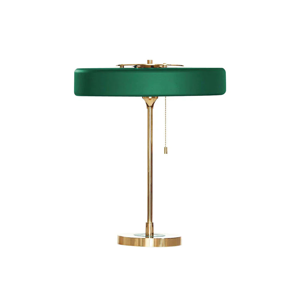 Modern Metal Shade Table Lamp with Acrylic Diffuser | Delore