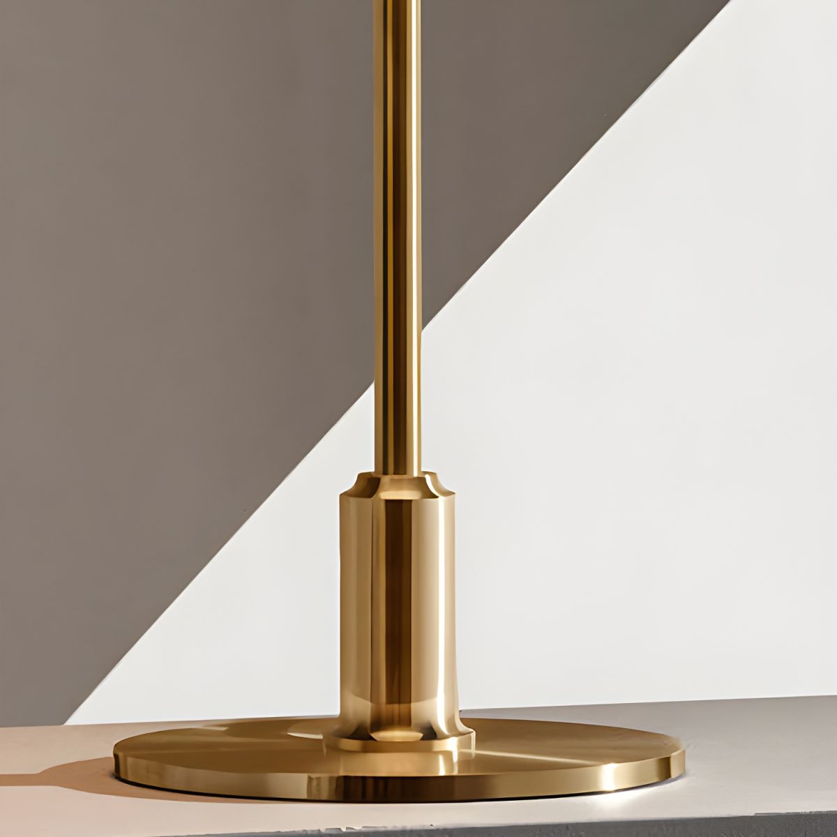 Modern Metal Table Lamp with Glass Shade | Arlamp