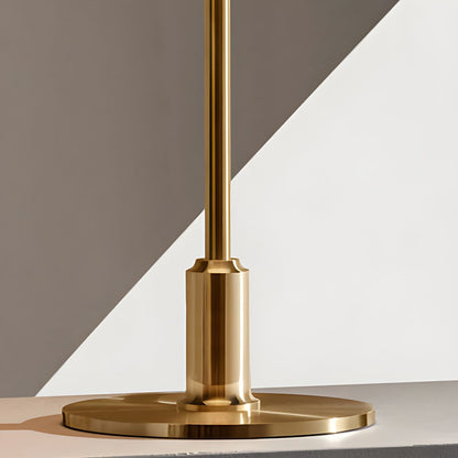 Modern Metal Table Lamp with Glass Shade | Arlamp