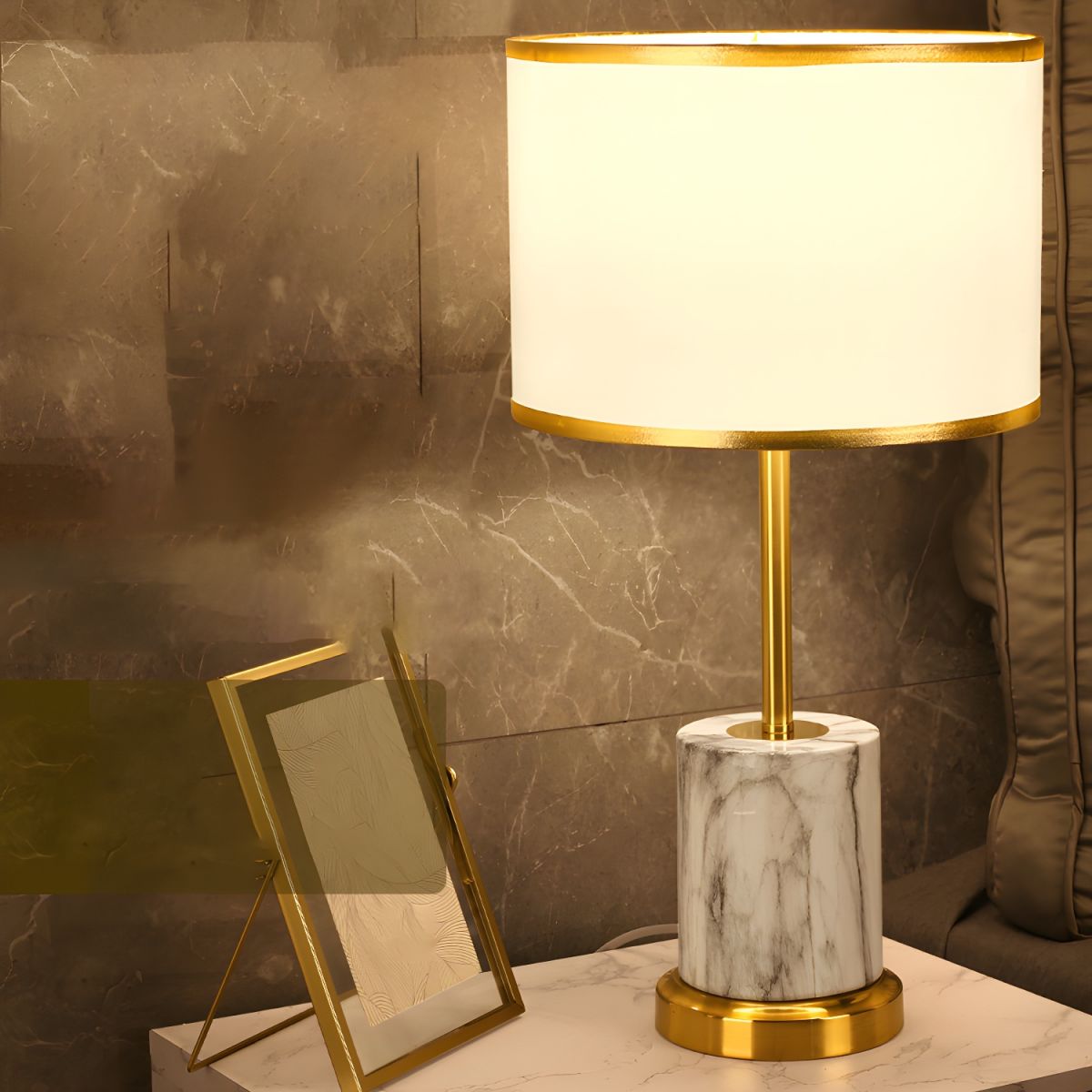 Modern Metal Touch Table Lamp | Lumexis