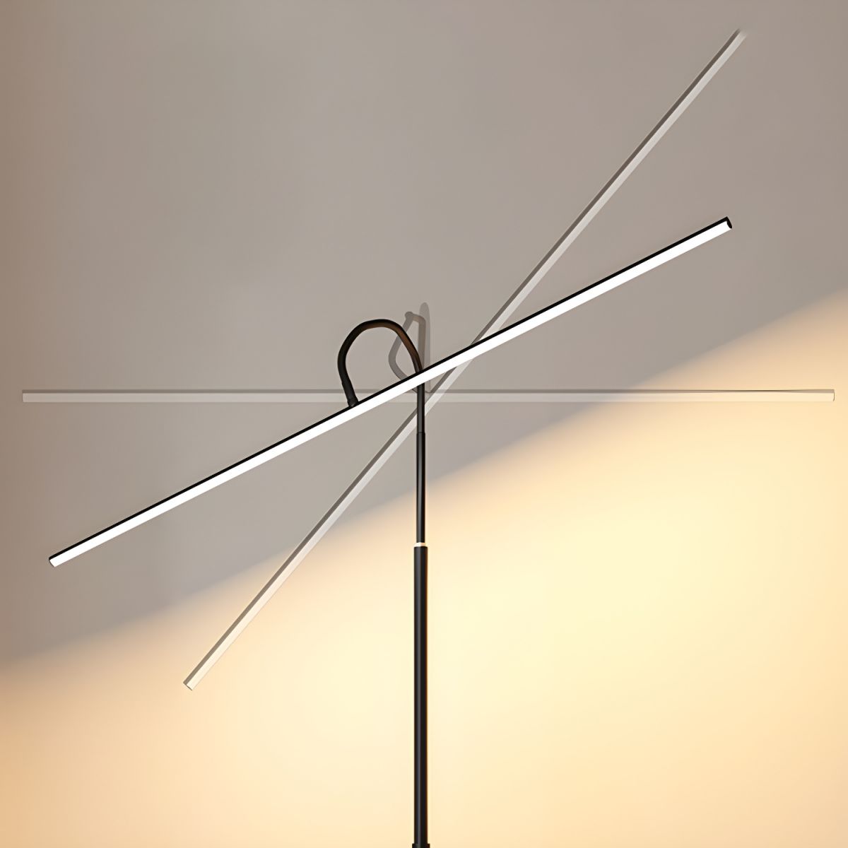 Modern Metal Tube Floor Lamp Design | Calyrix