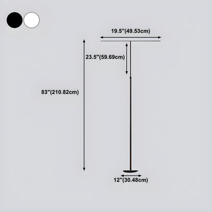 Modern Metal Tube Floor Lamp Design | Calyrix