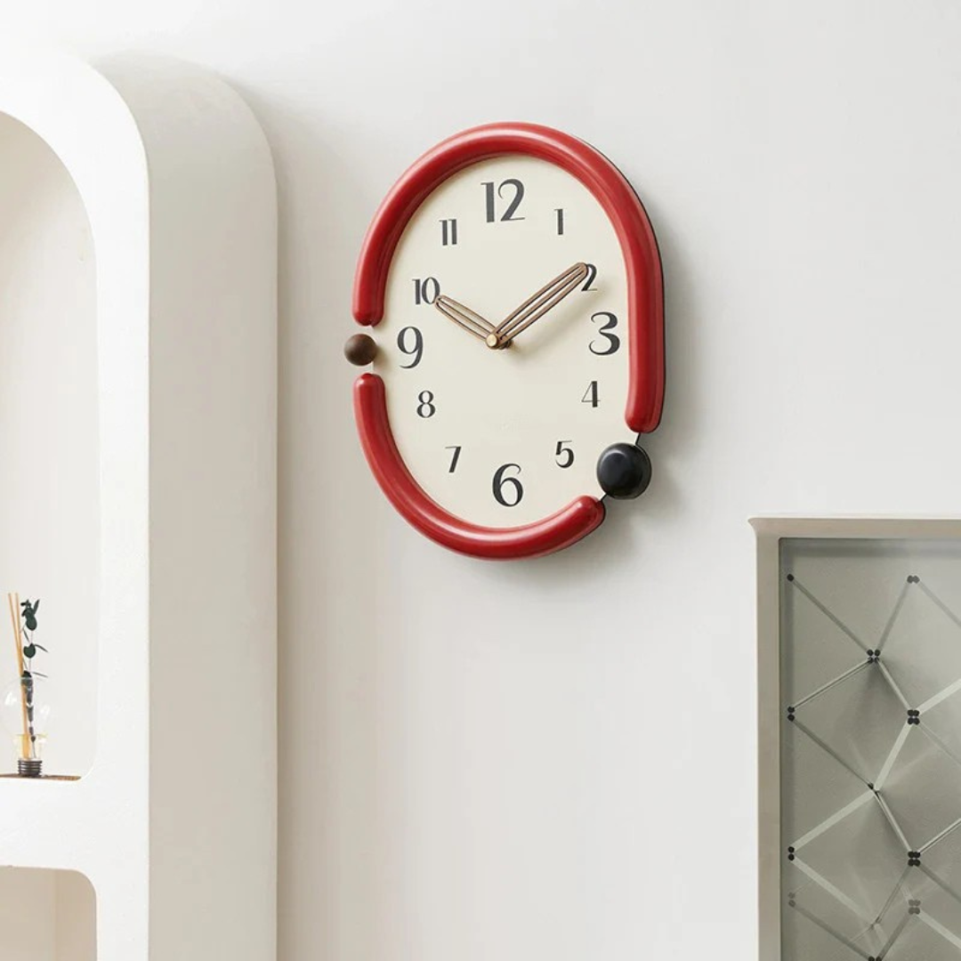 Modern Minimalist Acrylic Wall Clock Silent Quartz | Castora