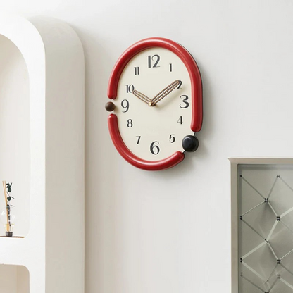 Modern Minimalist Acrylic Wall Clock Silent Quartz | Castora