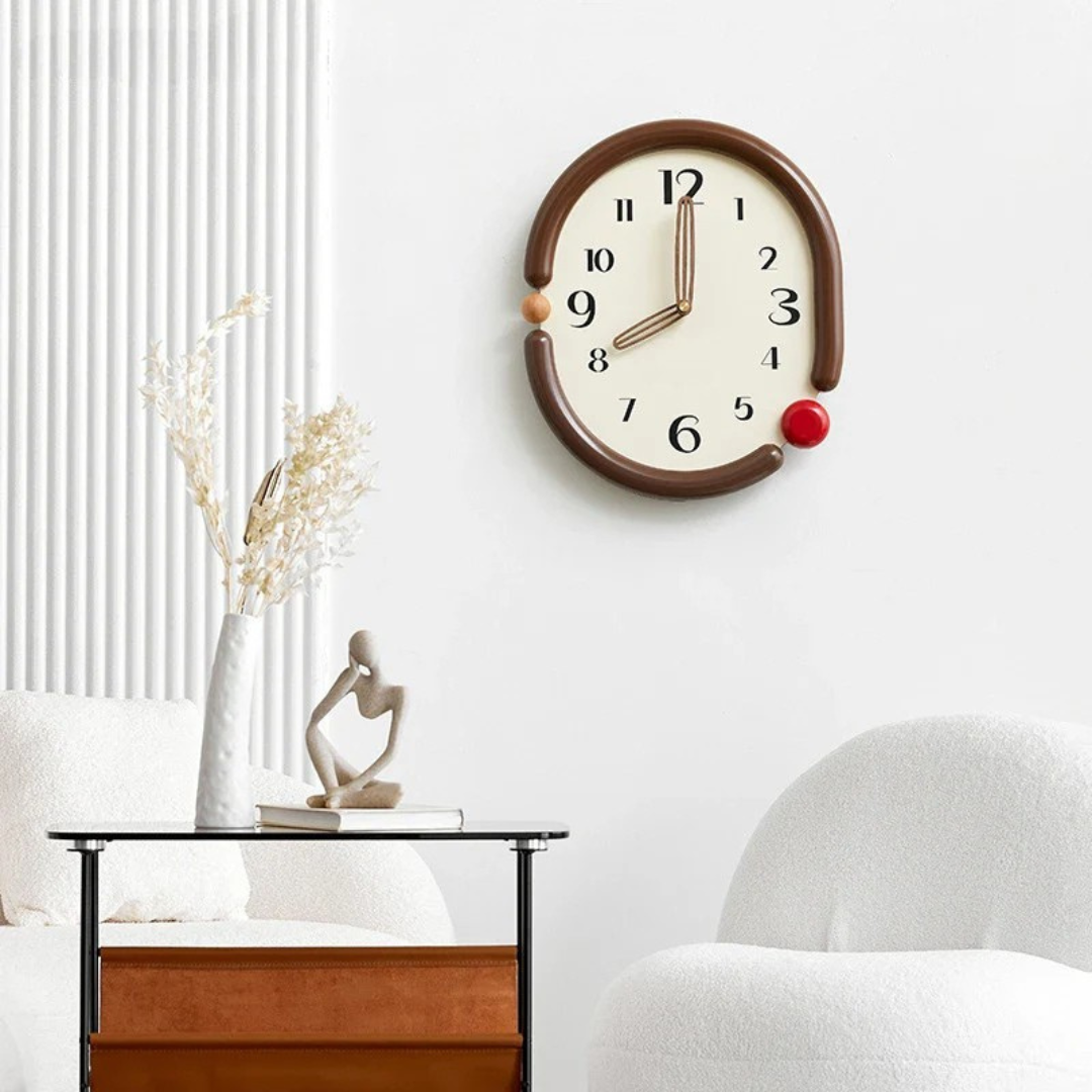Modern Minimalist Acrylic Wall Clock Silent Quartz | Castora