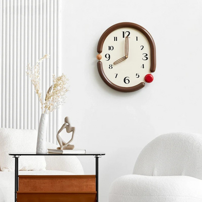 Modern Minimalist Acrylic Wall Clock Silent Quartz | Castora