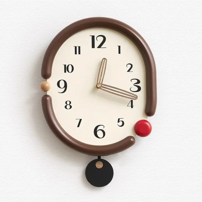 Modern Minimalist Acrylic Wall Clock Silent Quartz | Castora