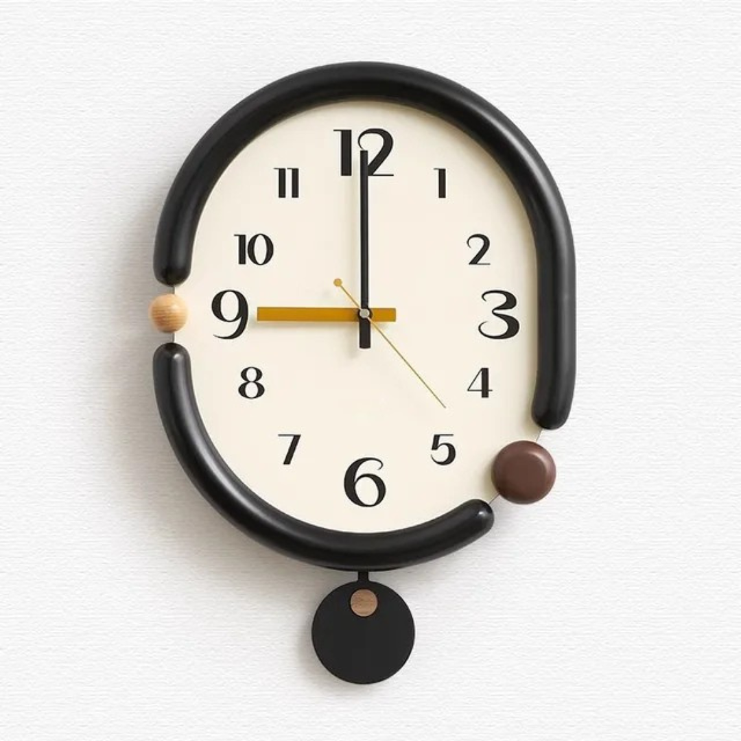 Modern Minimalist Acrylic Wall Clock Silent Quartz | Castora