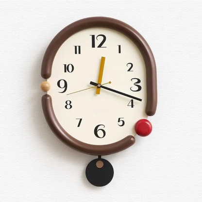 Modern Minimalist Acrylic Wall Clock Silent Quartz | Castora