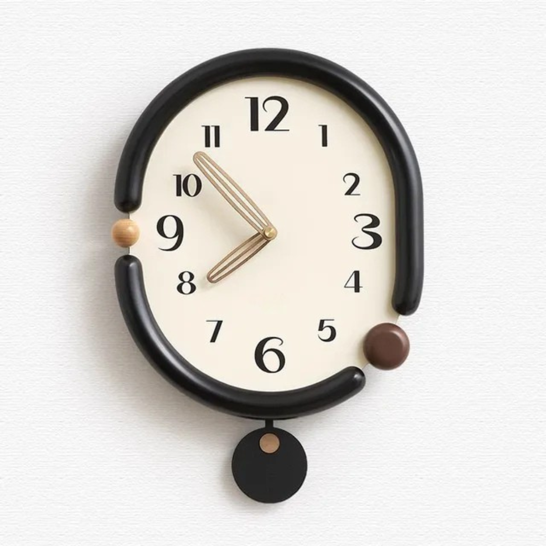 Modern Minimalist Acrylic Wall Clock Silent Quartz | Castora