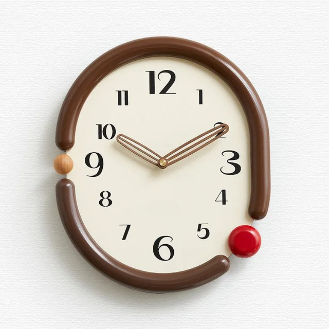 Modern Minimalist Acrylic Wall Clock Silent Quartz | Castora