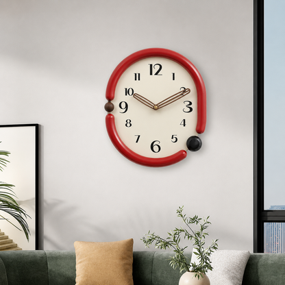 Modern Minimalist Acrylic Wall Clock Silent Quartz | Castora