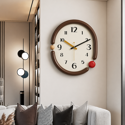 Modern Minimalist Acrylic Wall Clock Silent Quartz | Castora