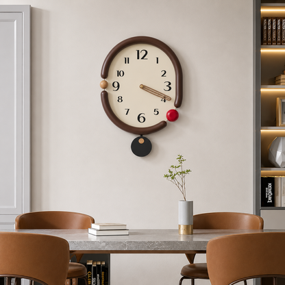Modern Minimalist Acrylic Wall Clock Silent Quartz | Castora